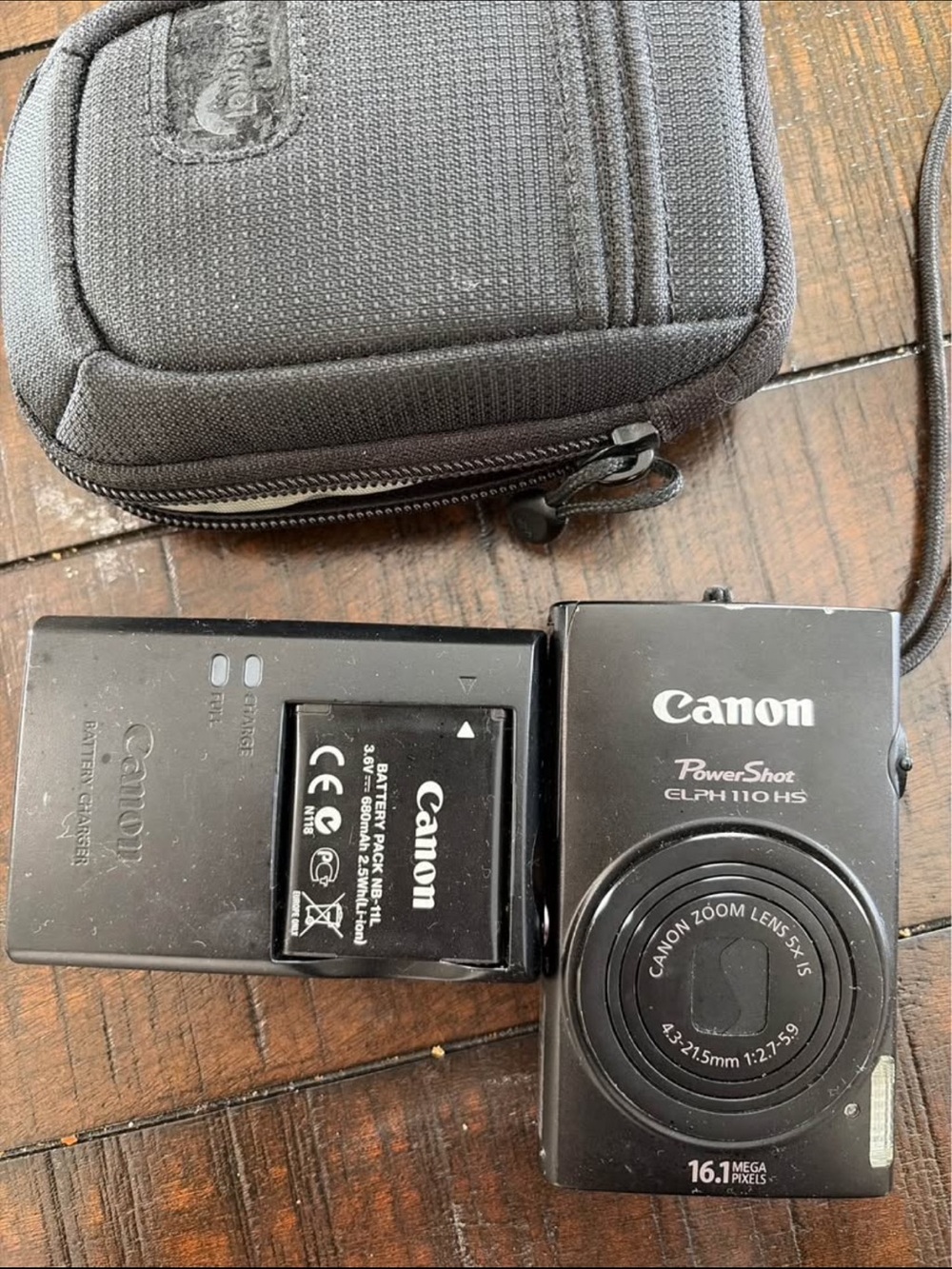 Canon PowerShot ELPH 110 HS Compact Digital Camera - Black